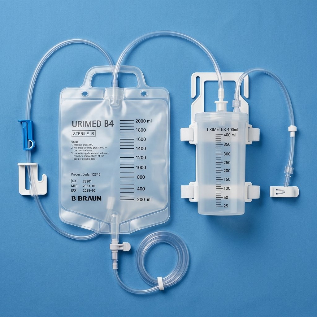 Urine Collection Bag with Measured Chamber